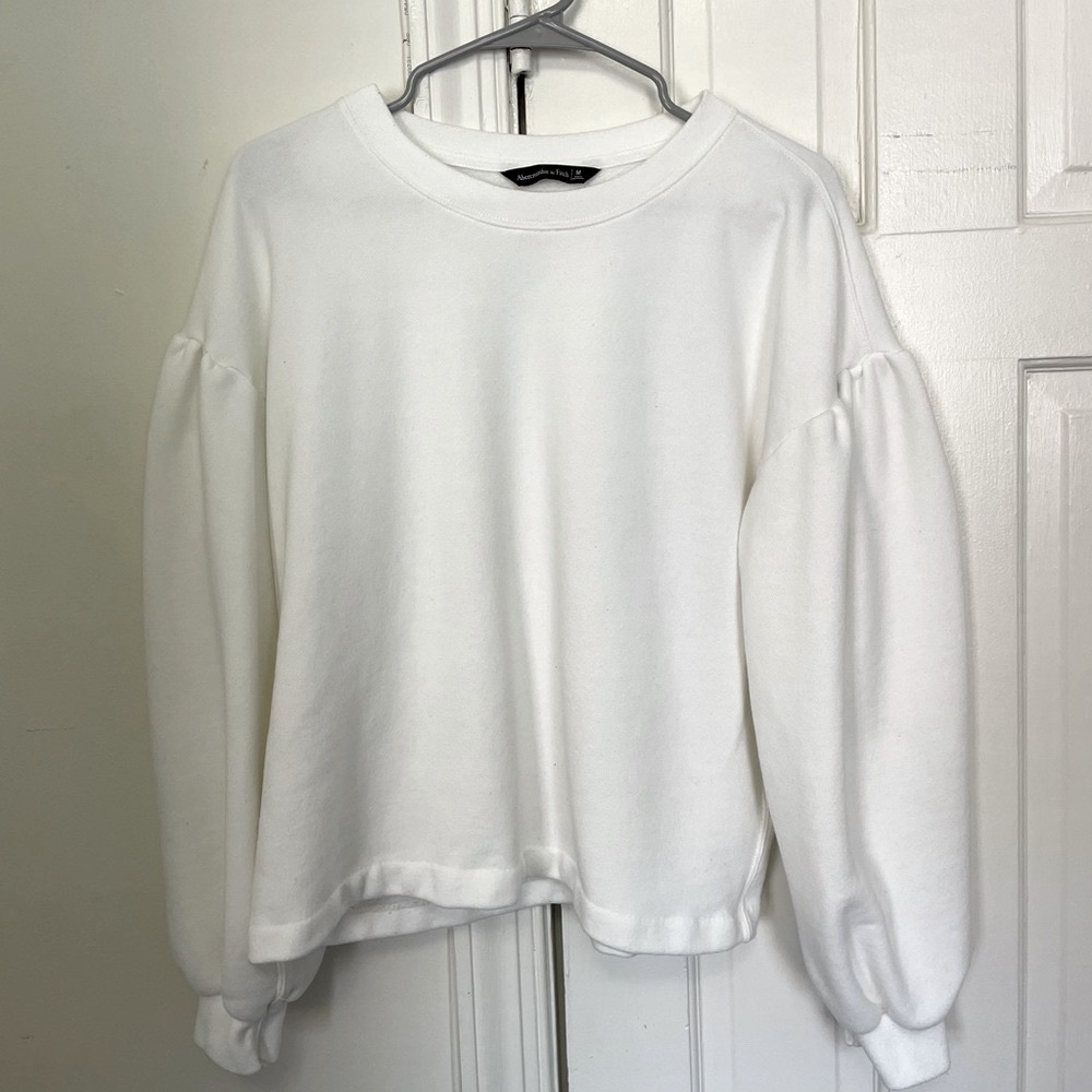 Abercrombie Slouchy Crewneck Terry Sweatshirt